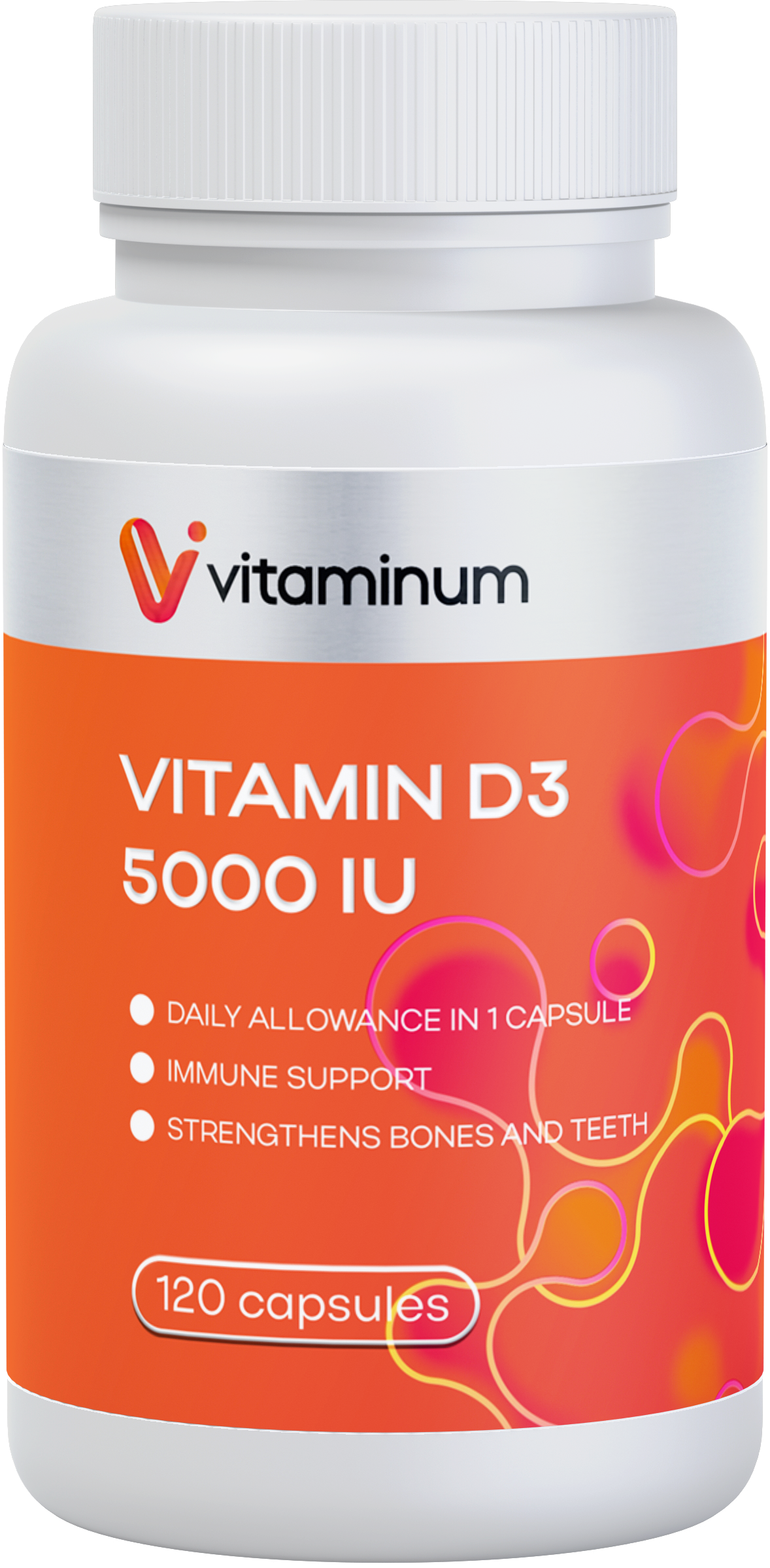  Vitaminum ВИТАМИН Д3 (5000 МЕ) 120 капсул 260 мг  в Вологде
